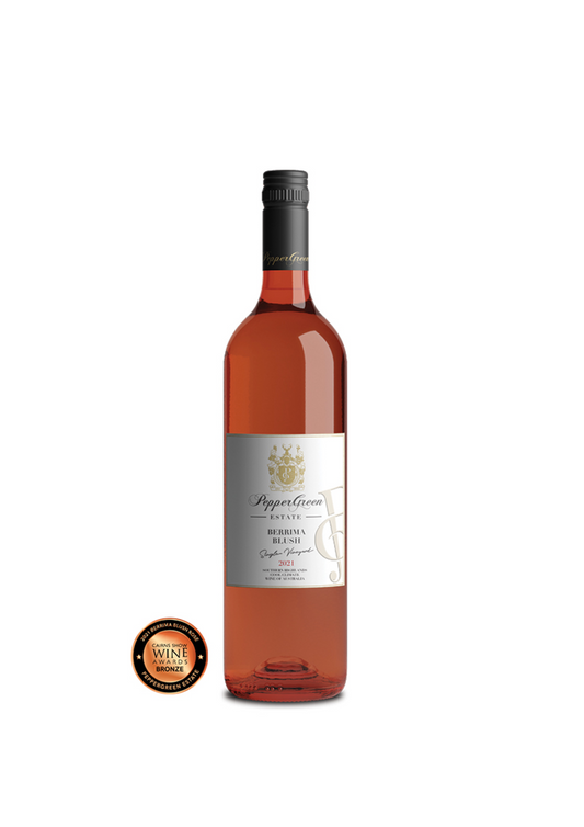 PepperGreen Estate 2021 Berrima Blush Rosé Single Vineyard